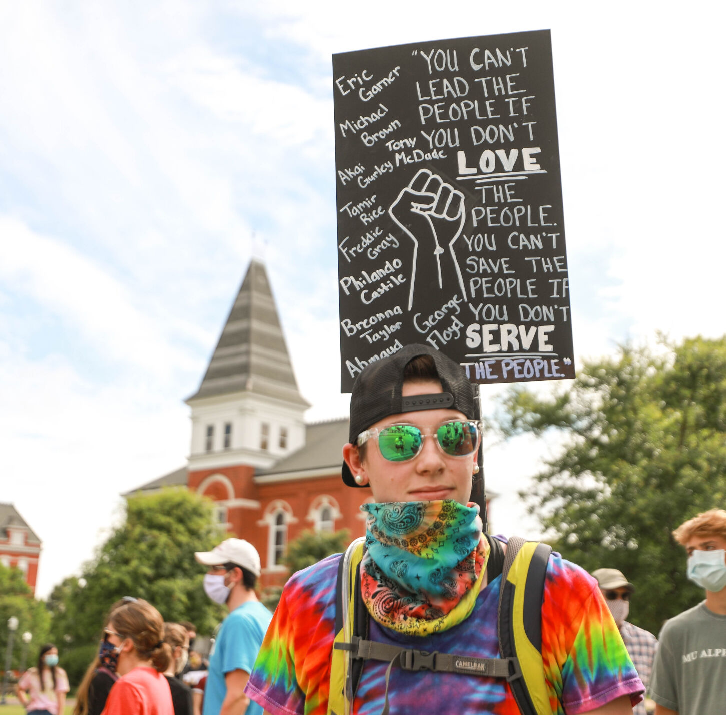 Auburn Students & Community for Change protest and march